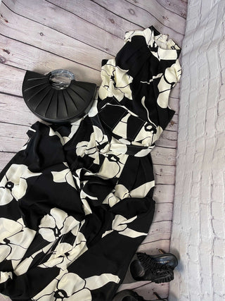 Black and White Flower Women’s Jumpsuit