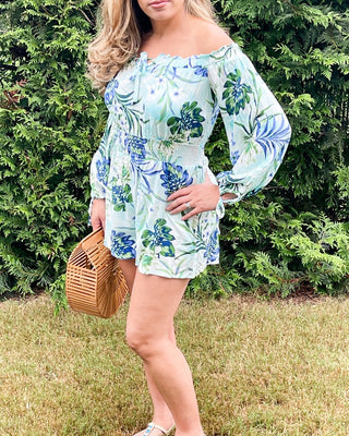 Daniela’s Summer Print Romper - Bossy Fashion Boutique